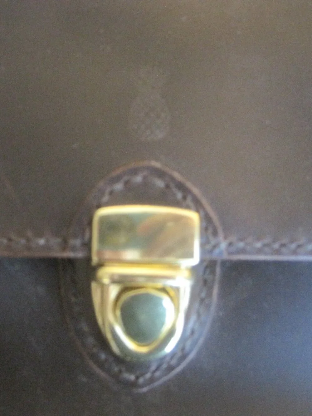 DARK CHOCOLATE BROWN LEATHER CROSSBODY HANDBAG